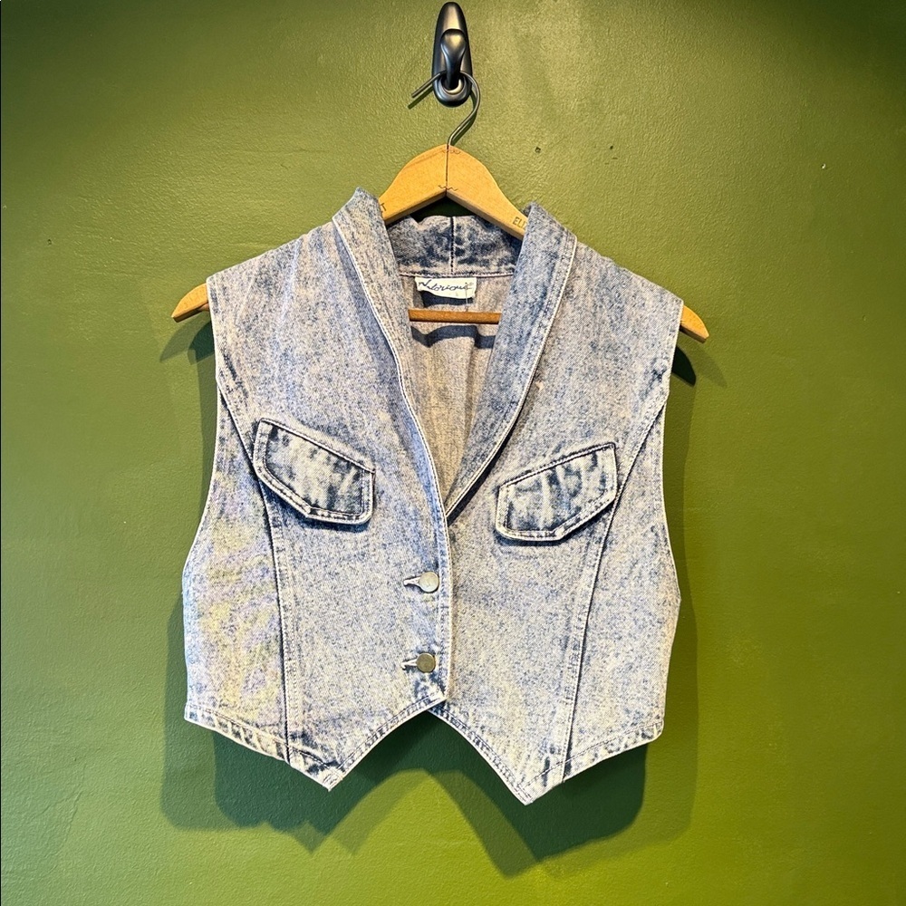 Notorious Denim Sleeveless Vest